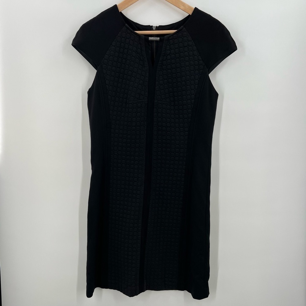 Laundry by Shelli Segal LA Black Quilted Dress size 8